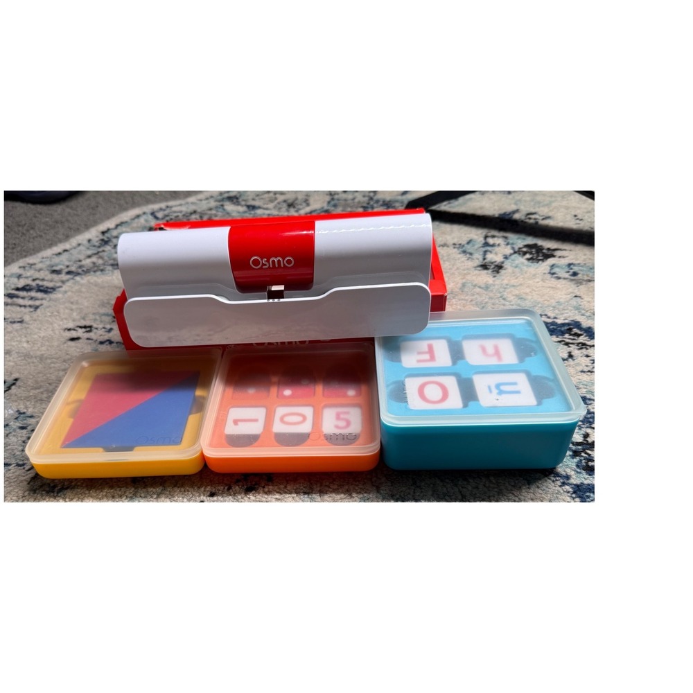 Osmo Genius Starter Kit for iPad Base Reflector Tangram Numbers Words 810-00044